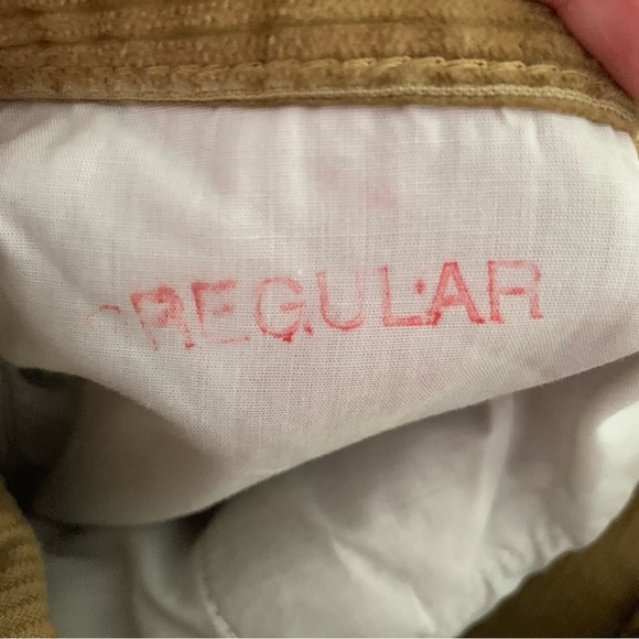 Levi’s Low Pro Mid Rise Straight Leg Corduroy Pants Tan Womens 31x30 - Picture 11 of 12